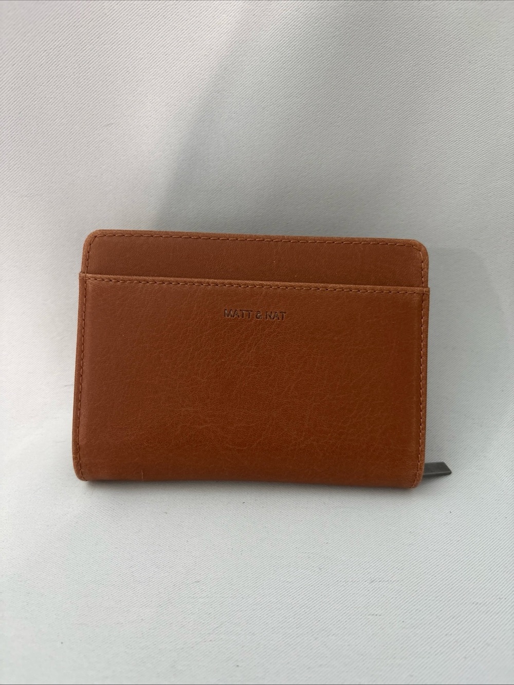 Matt & Nat Tan Leatherette Bifold Wallet